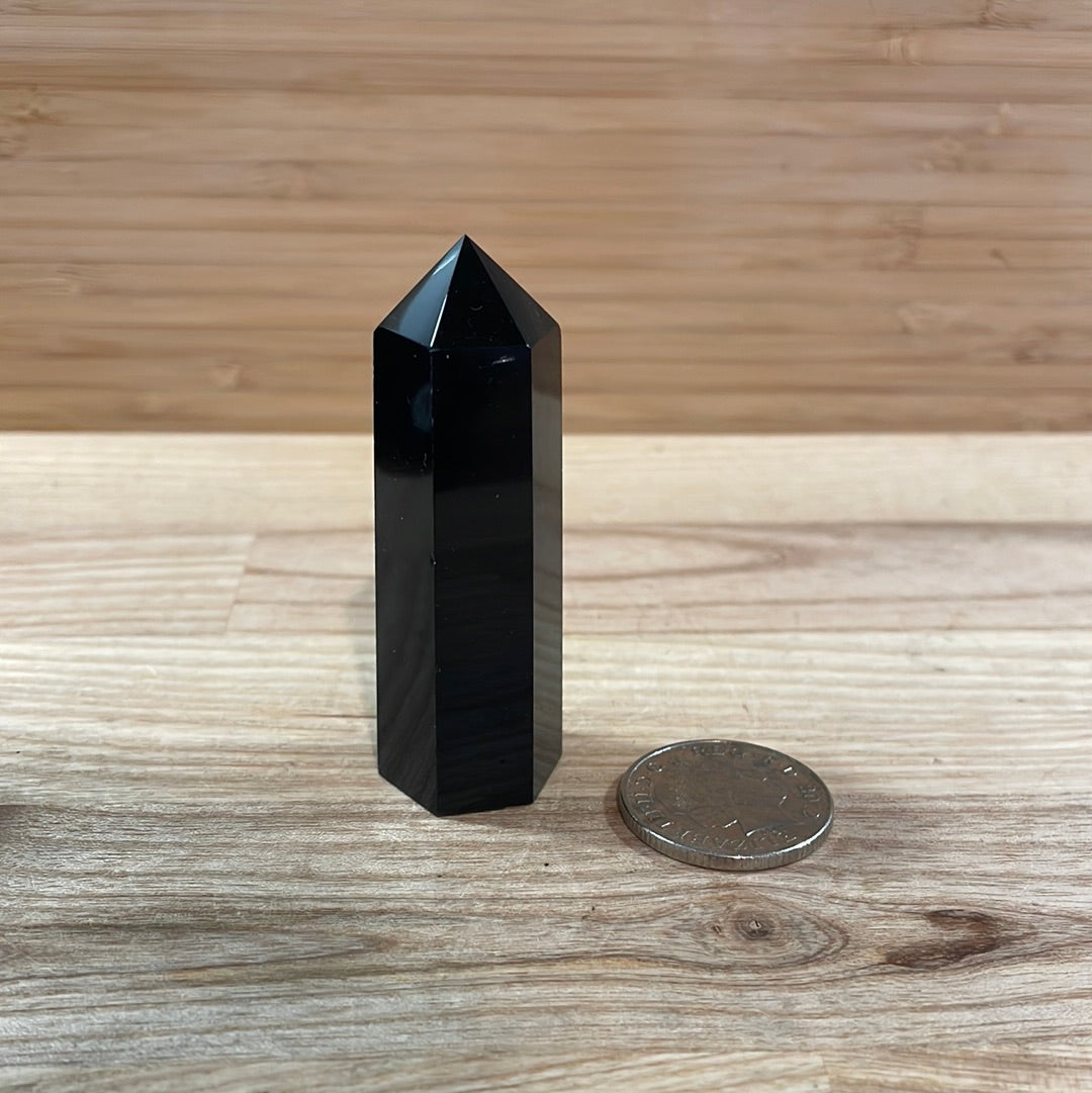 Black Obsidian Points