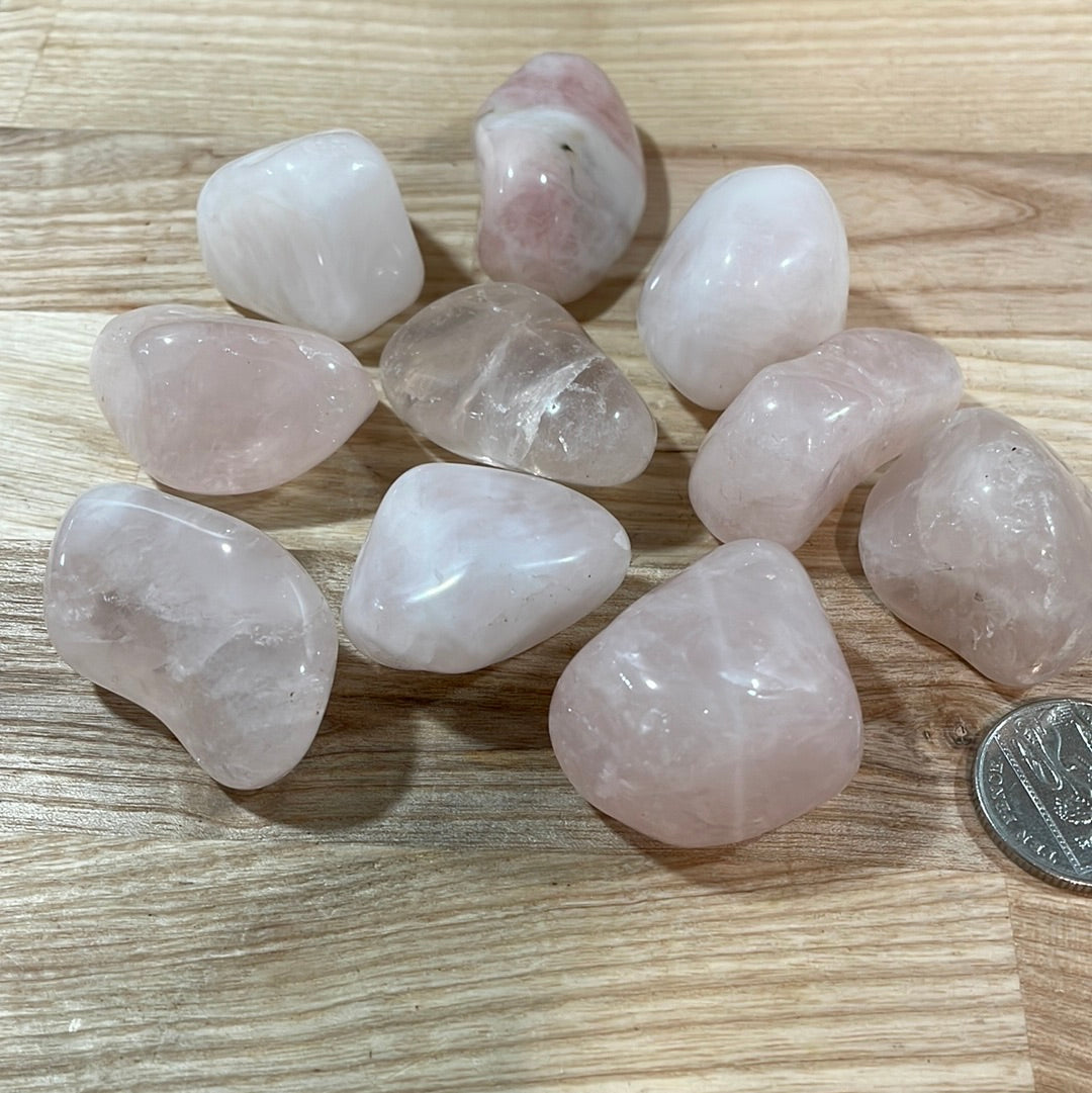 Rose Quartz Pebbles (medium)