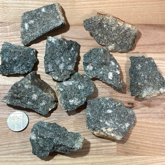 Preseli Bluestone (Stonehenge Stone) - Raw Pieces